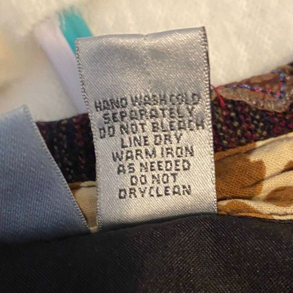 Chico's Boho Aztec Embordered Patchwork Lightweig… - image 7